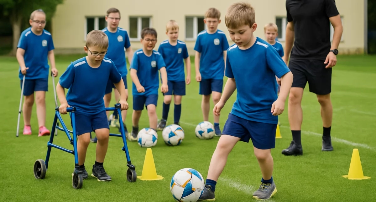 Free training and tournaments for children with disabilities