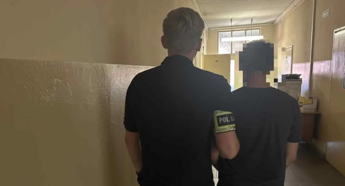 Ukradł katalizator i akumulator. Miał przy sobie amfetaminę