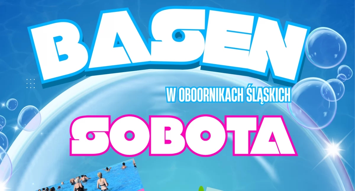 Fim de semana na piscina de Oborniki: Aqua Fitness e o show Safe Holidays em 9 de agosto!