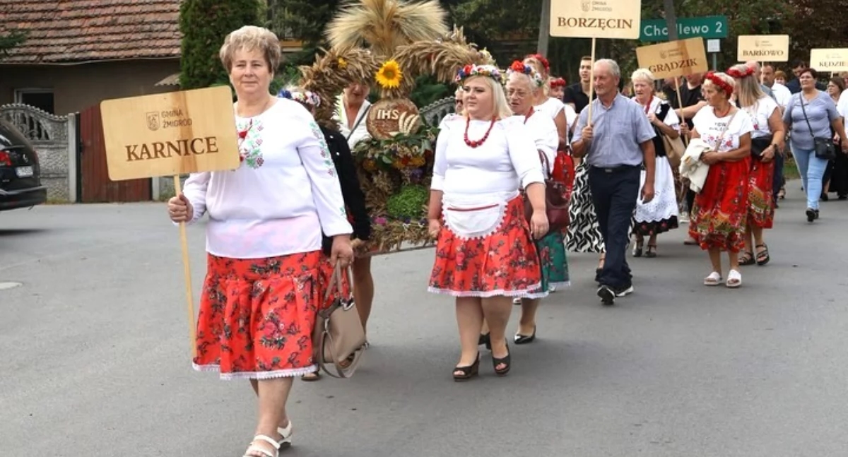 Żmigród Commune Harvest Festival in Dębno. Program, attractions, and stars of the evening at the harvest festival!