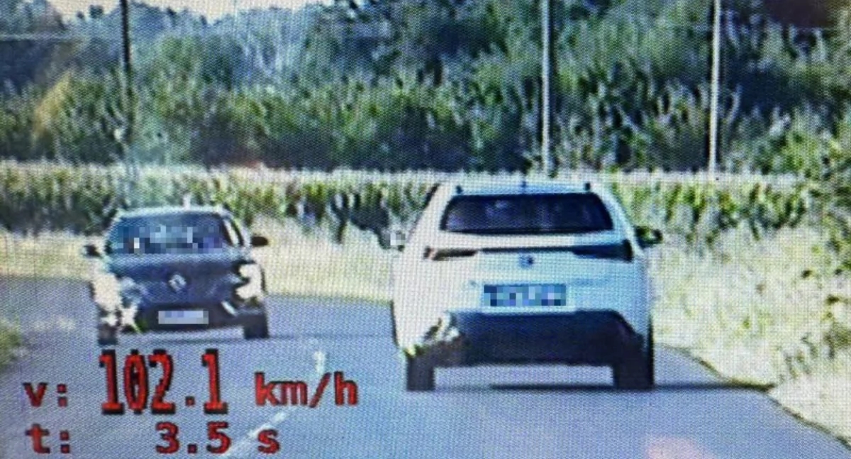 Geef vol gas en... je rijbewijs is weg.