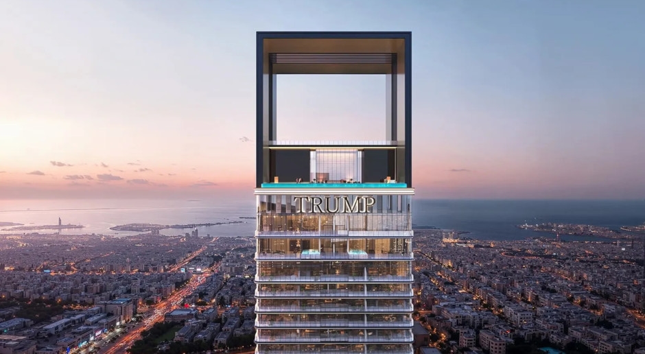 El hijo de Donald Trump está construyendo un imperio de lujo en Dubai. ¡Ésta es la Torre Trump 2.0!