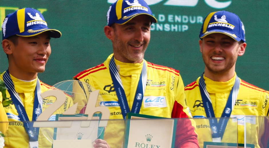 Rolex bekroond met Robert Kubica. Alleen de besten ontvangen deze luxueuze Sikora.