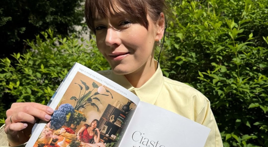 Oscarwinnaar lyrisch over Magdalena Lamparska's cheesecake. "Hij schreef dat het de beste was die hij ooit had gegeten."