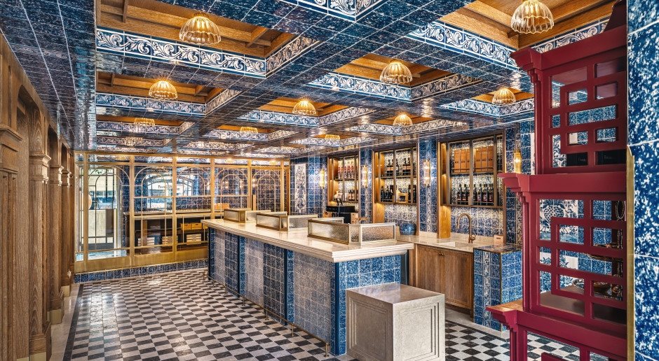 La légendaire pâtisserie lisboète ouvre un nouvel établissement. La décoration est digne d'un palace.