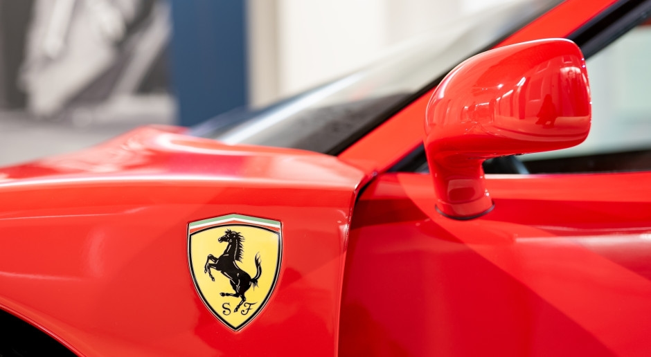 De iconische Ferrari F40 is geveild. Minimumbod? Ga maar zitten.