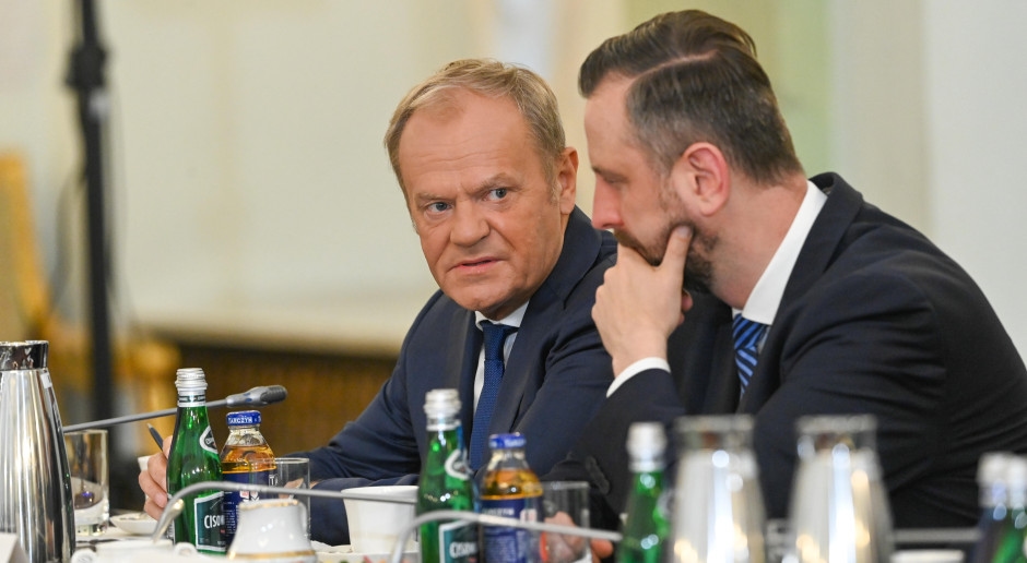 Rada Bezpieczeństwa Narodowego z udziałem Nawrockiego. Tusk: będziemy się musieli do siebie przyzwyczaić