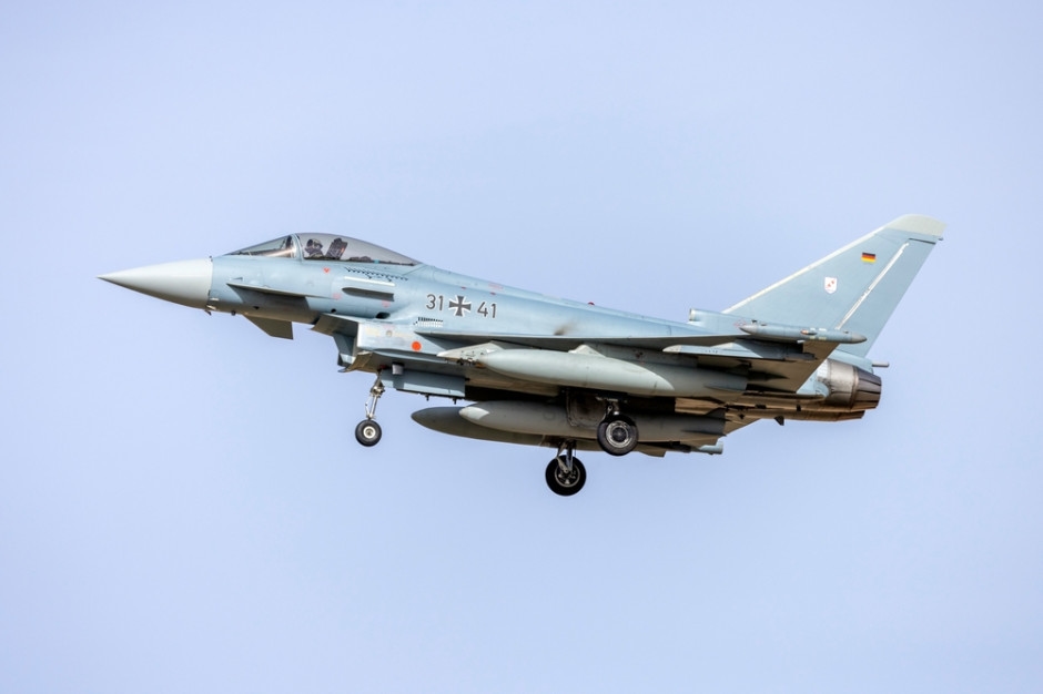 Aviones de combate alemanes ya están en Polonia. Apoyarán las operaciones de la OTAN.