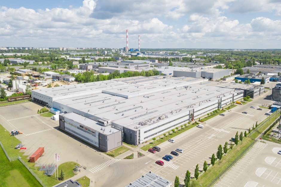 20 años de la fábrica de secadoras de Łódź. Se trata de la única planta de este tipo en Europa propiedad de un conocido fabricante de electrodomésticos.