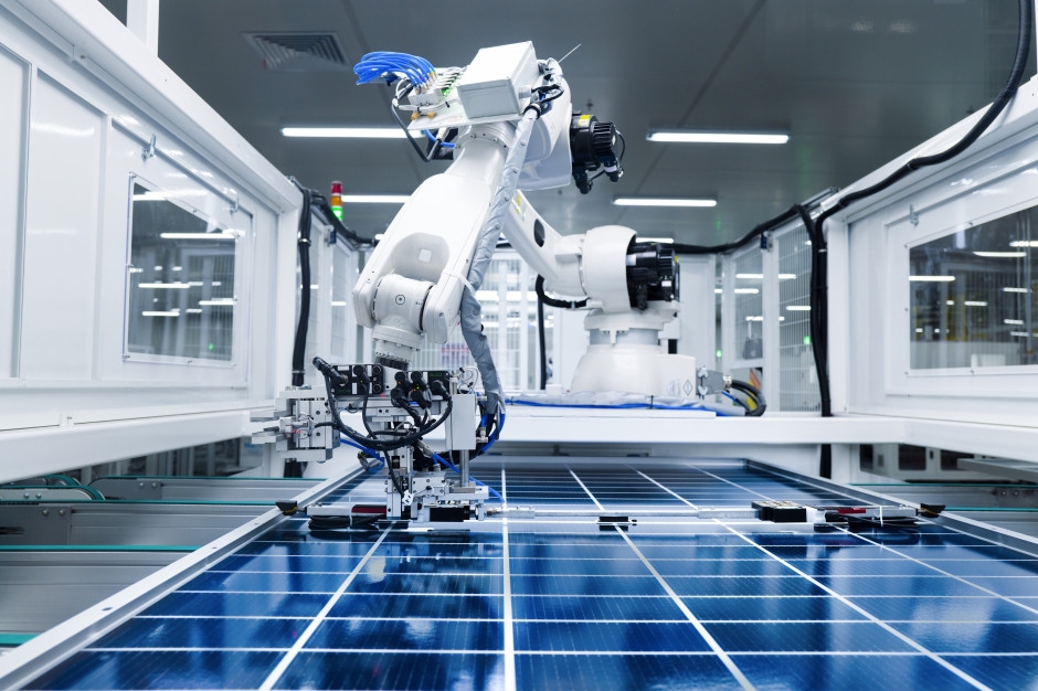 Uma empresa francesa comprou uma licença para tecnologia fotovoltaica chinesa.