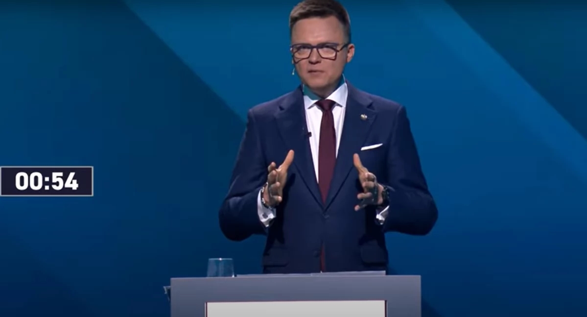 Szymon Hołownia, debate presidencial: se o projeto de lei sobre assistência pessoal não for aprovado, sairemos da coalizão