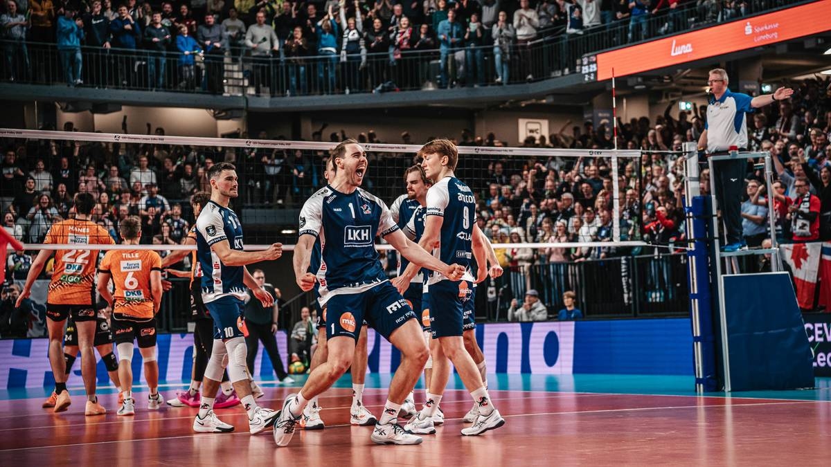 Volleyball Champions League der Herren: Berlin Recycling Volleys – SVG Lüneburg. Live-Berichterstattung und Live-Ergebnisse