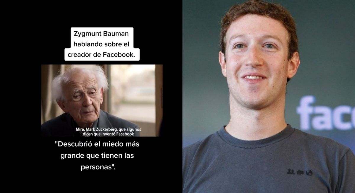 Philosopher Zygmunt Bauman: "Mark Zuckerberg took advantage of humankind's greatest insecurity to become a millionaire."