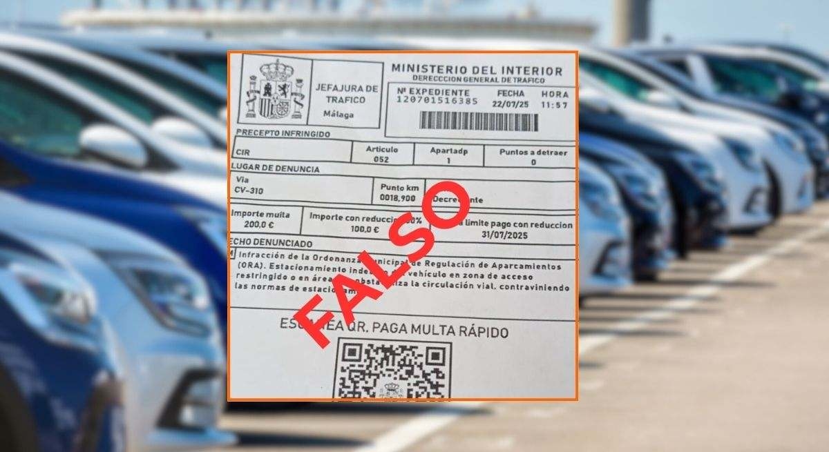 De DGT waarschuwt voor een nieuwe poging om automobilisten op te lichten met valse boetes: "Denk er niet eens over na, het is fraude."