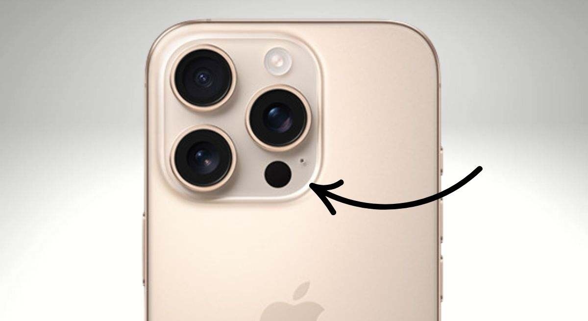 Para que serve o ponto preto ao lado da câmera do seu telefone?