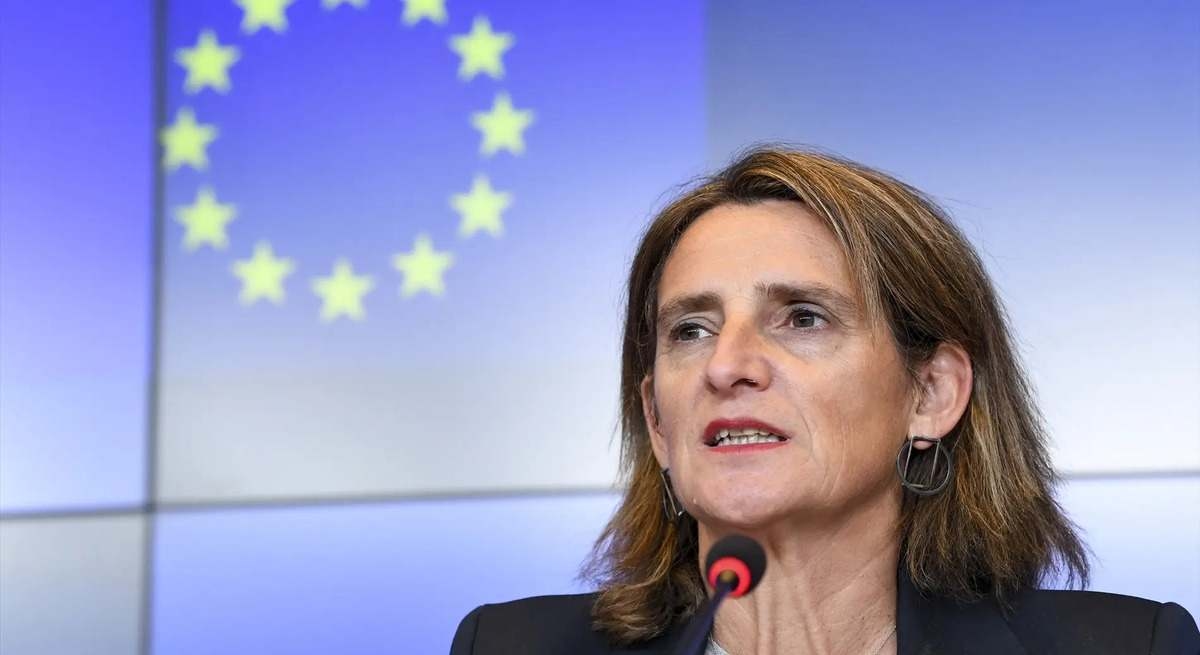 Teresa Ribera: "We willen het conflict met de VS niet laten escaleren, maar we willen ook niet naïef zijn."