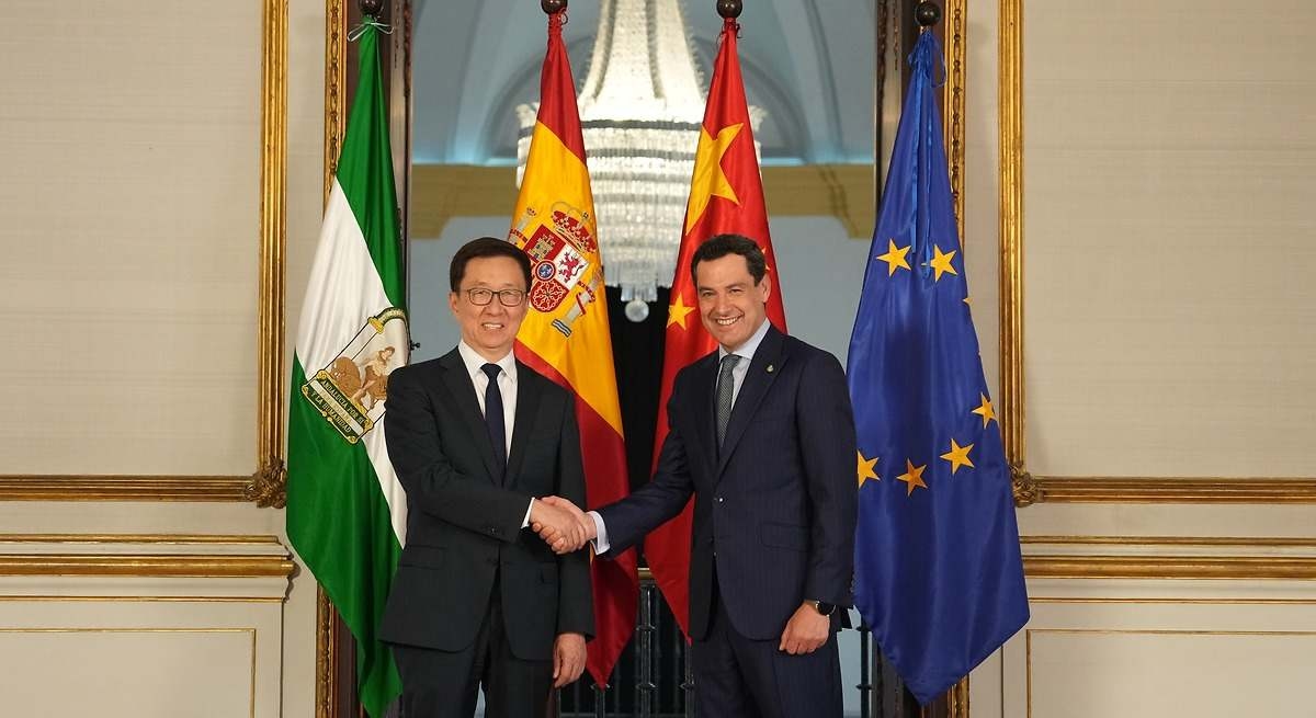 Andalusia strengthens its relationship with China: Moreno receives Vice President Han Zheng
