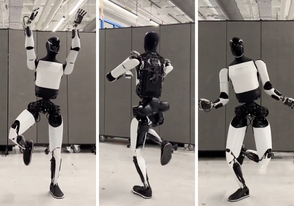 Elon Musk borra las dudas sobre su robot Optimus poniéndole a bailar