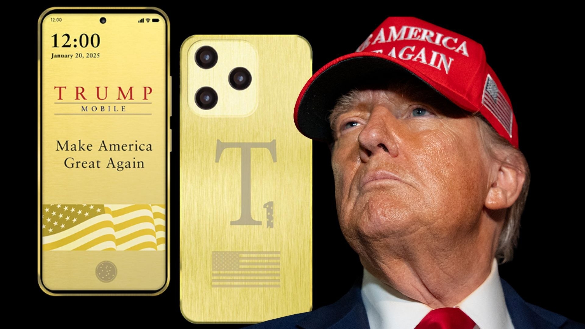 Trumps patriottische smartphone roept vragen op: wat zit er achter de beloofde T1?