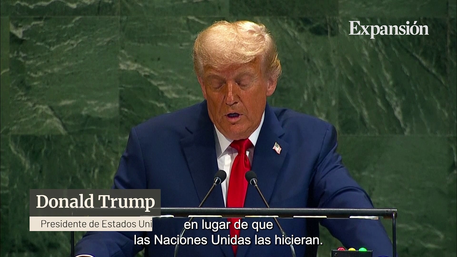 Trump remet en question l'utilité des Nations Unies