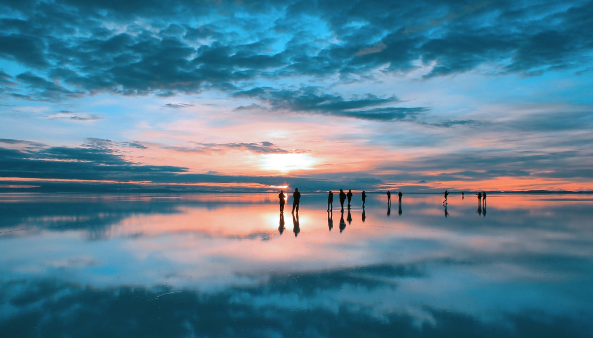 Salar de Uyuni, die größte Salzpfanne der Welt