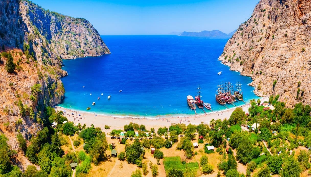 Kelebekler Vadisi, the beach where a thousand butterflies fly free