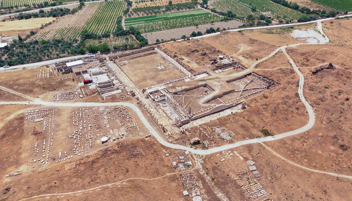 Descoberta em Trípolis: uma vila romana com afrescos, símbolo do luxo de elite