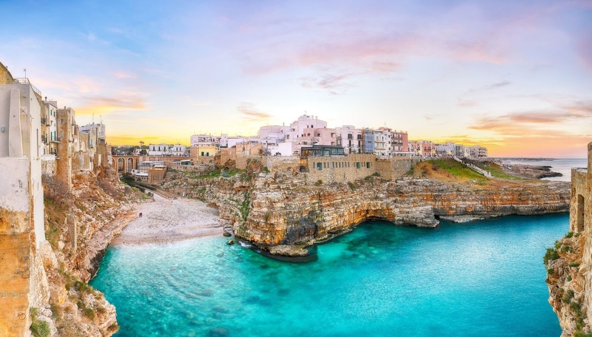 Lama Monachile beach, the most photographed queen of the Apulian coast