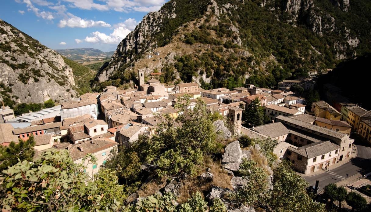 Pioraco, the Venice of the Marche: where paper, water, and rock become living history.