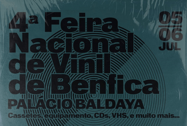 Feira de Vinil de Benfica volta ao Jardim do Palácio Baldaya em julho
