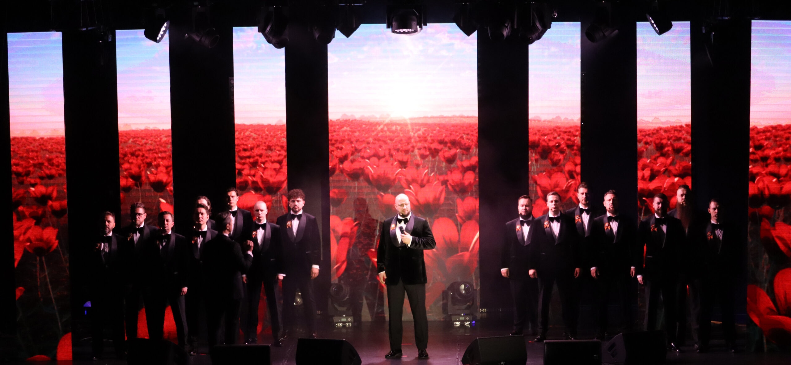 The Sretensky Monastery Choir performed on Sakhalin with the program “Dedicated to the Great Victory”