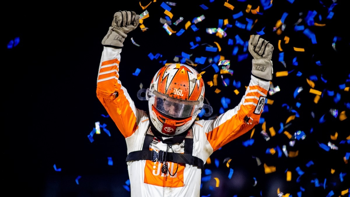 Denney Takes Midget Week Finale From 17th