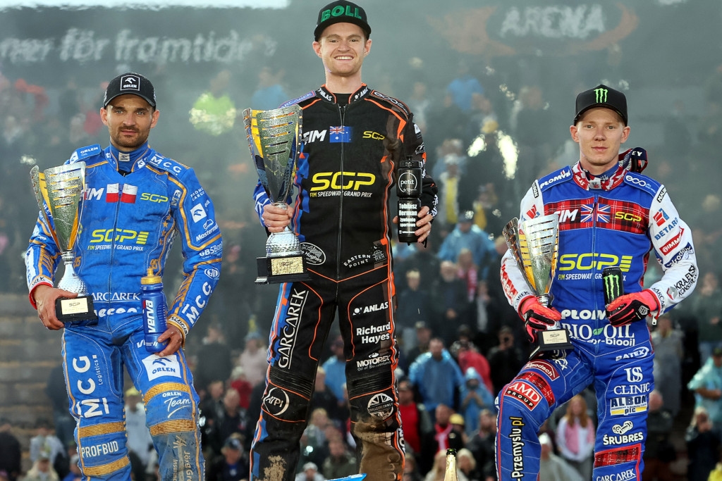 Brady Kurtz powers to 2025 Speedway GP of Sweden victory – Report and Results