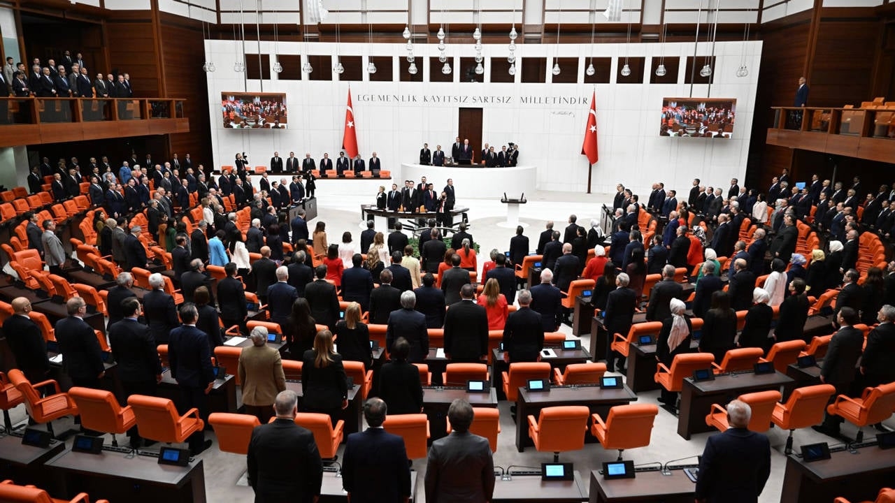 CHP in einem parlamentarischen Durchgreifen: Gesetzesrede