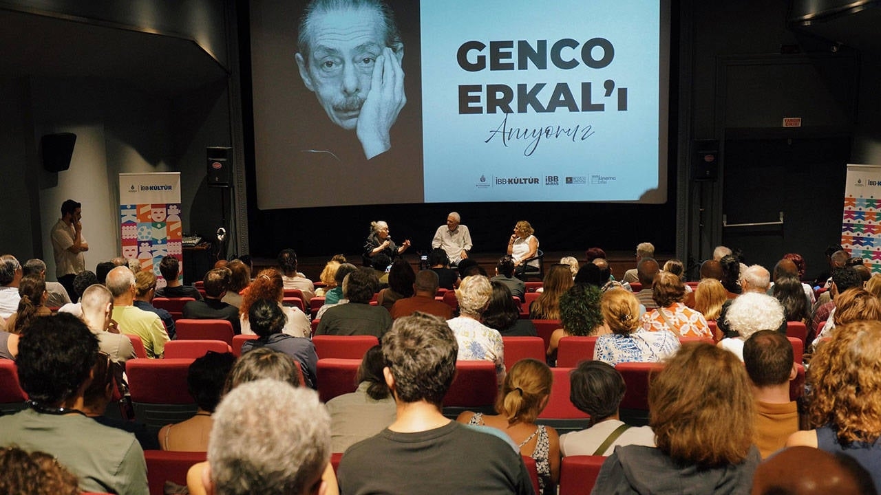 Der Meisterkünstler wurde im Beyoğlu-Kino geehrt