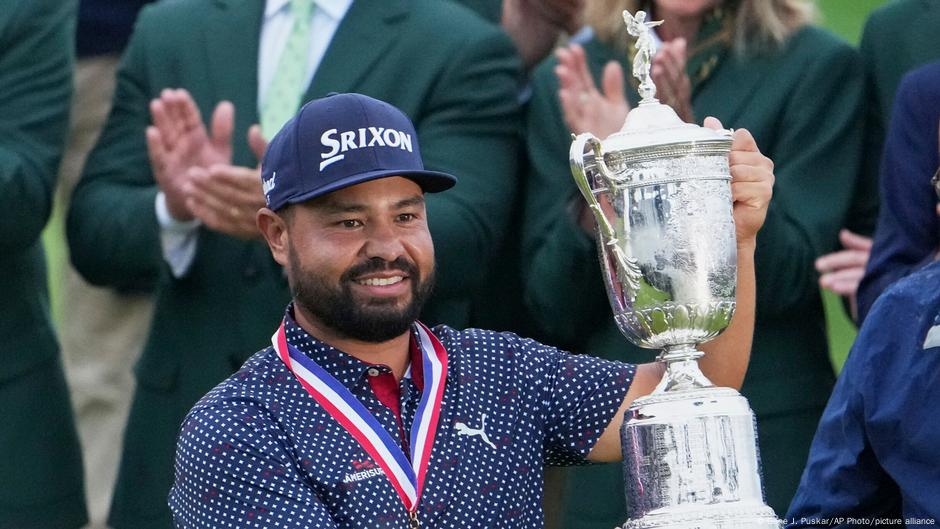 Golf: JJ Spaun z USA wygrywa US Open