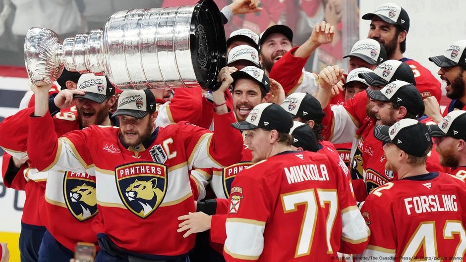 Hockey sobre hielo: los Florida Panthers ganan la Copa Stanley