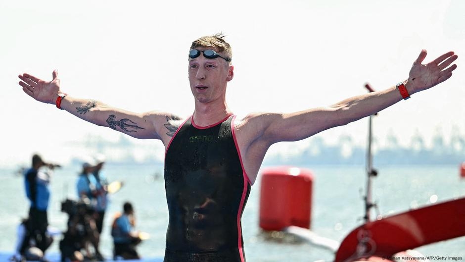 Florian Wellbrock vince l'oro ai Campionati mondiali in acque libere