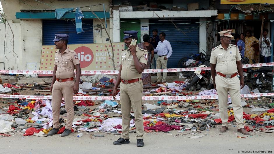Trauer um Opfer von Massenpanik in Indien