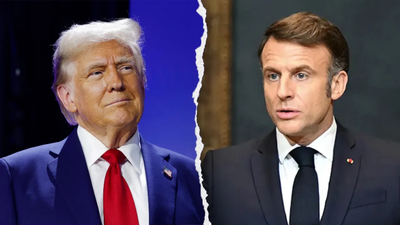 Trump offers his marital advice after viral video of Macron's wife shoving his face