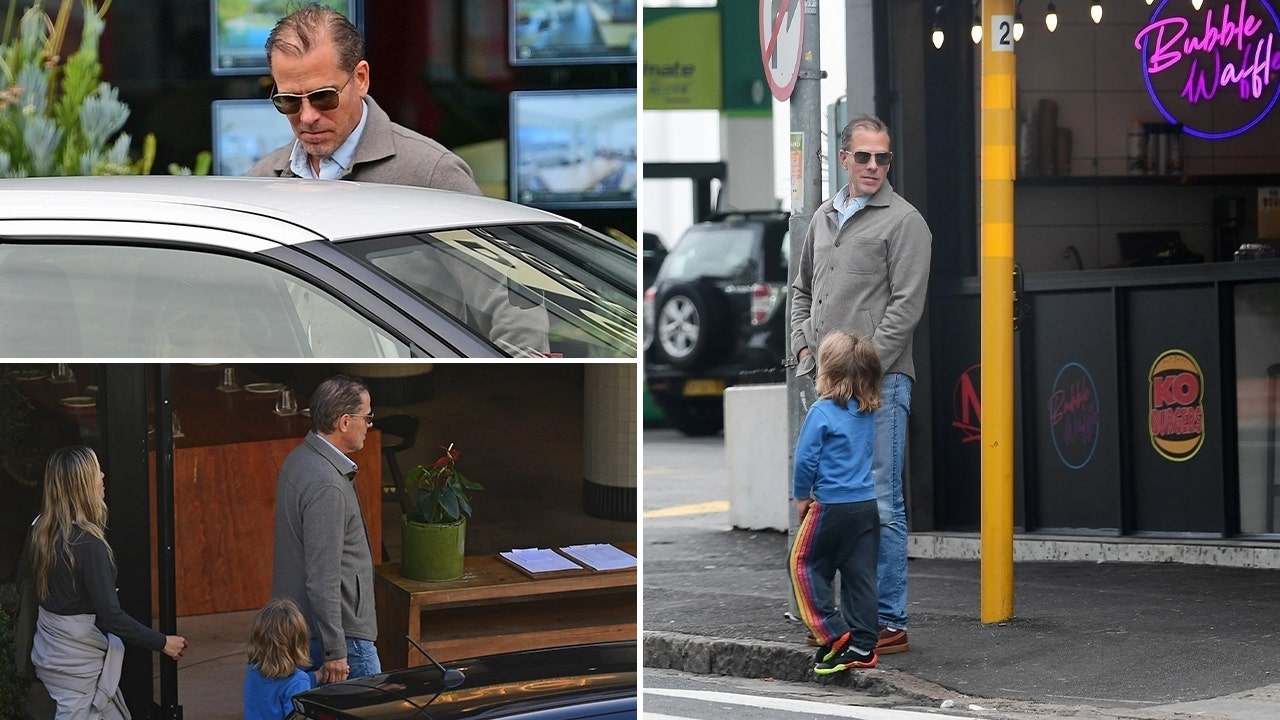 Hunter Biden is gezien in een huurauto van Toyota in Zuid-Afrika nadat zijn Secret Service-team werd ontslagen