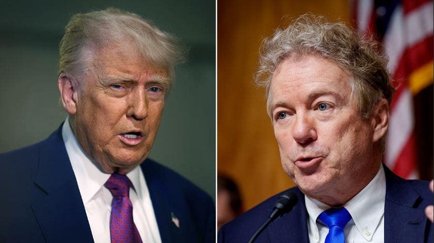 Trump waarschuwt Rand Paul dat hij de Democraten in de kaart speelt met zijn verzet tegen de 'Big, Beautiful Bill'