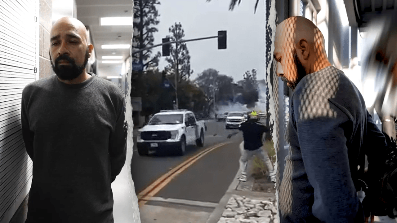 ASSISTA: Manifestante que atirou pedras em agentes federais é preso na fronteira: 'Nós o pegamos'