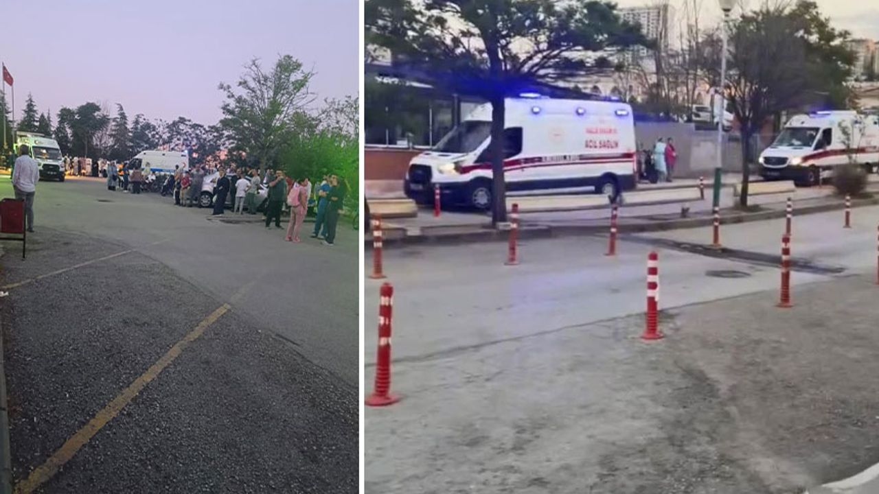 Ankara'da hastanenin elektrik panolarında yangın çıktı! Hastalar tahliye edildi