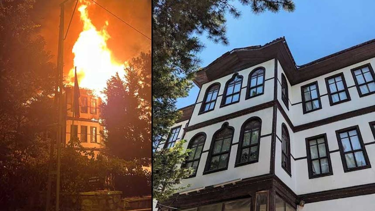 Das historische Herrenhaus Keyvanlar wurde zu Asche