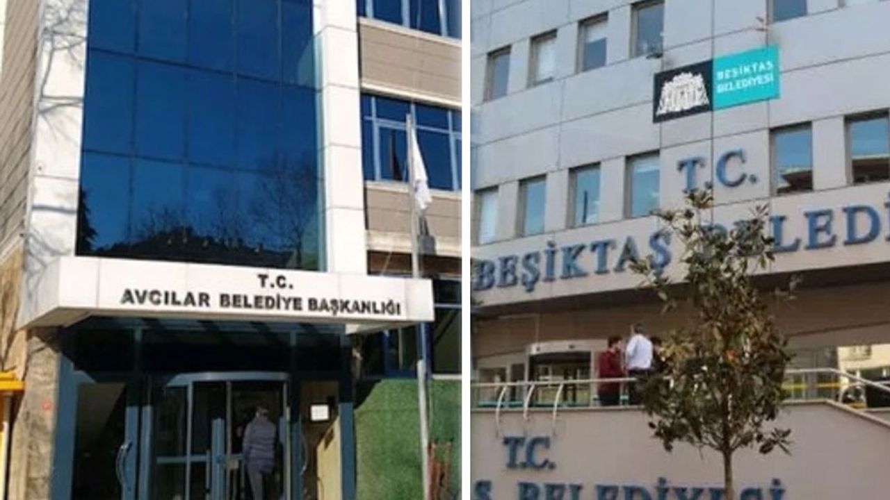 Pedido de prisão de 2 pessoas em operação nos municípios de Avcılar e Beşiktaş