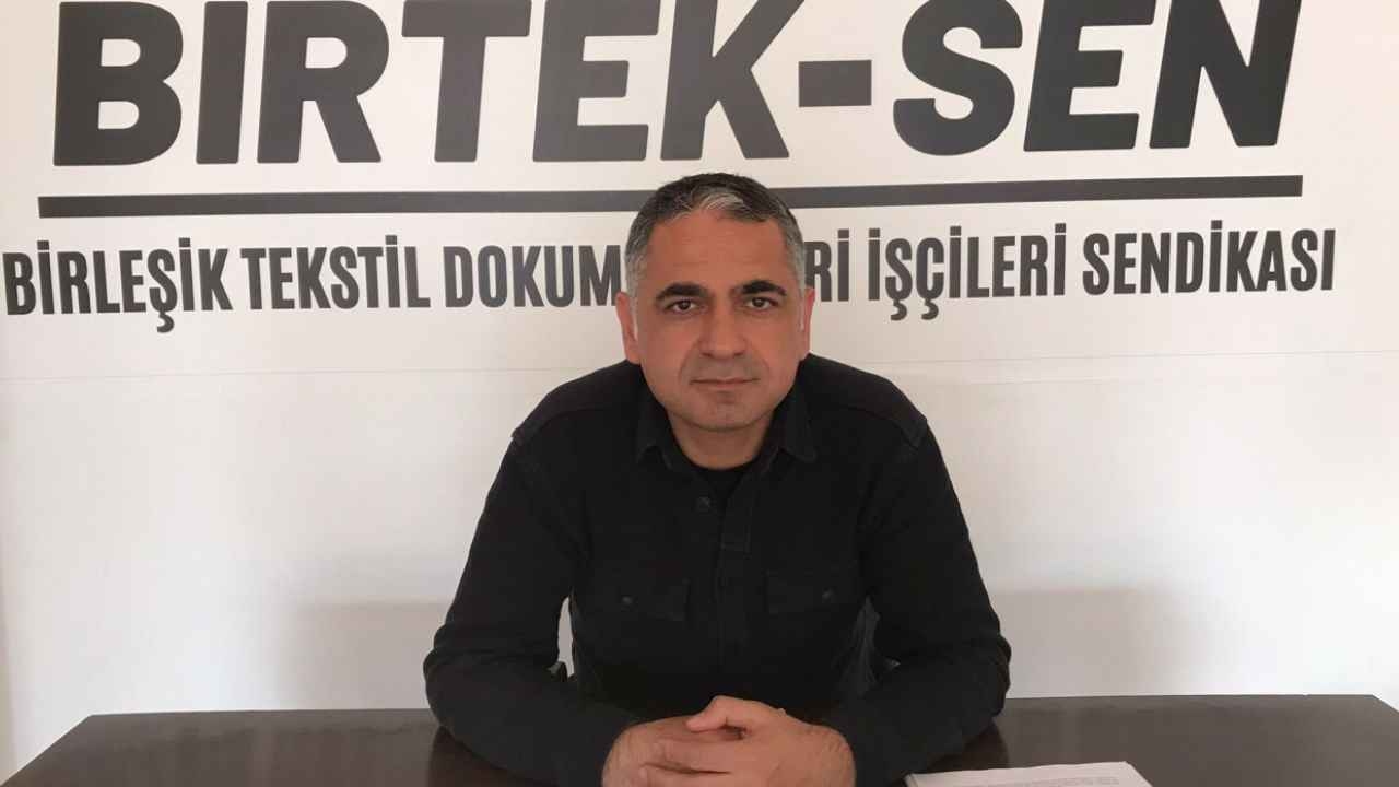 The house arrest of BİRTEK-SEN Chairman Mehmet Türkmen has been lifted