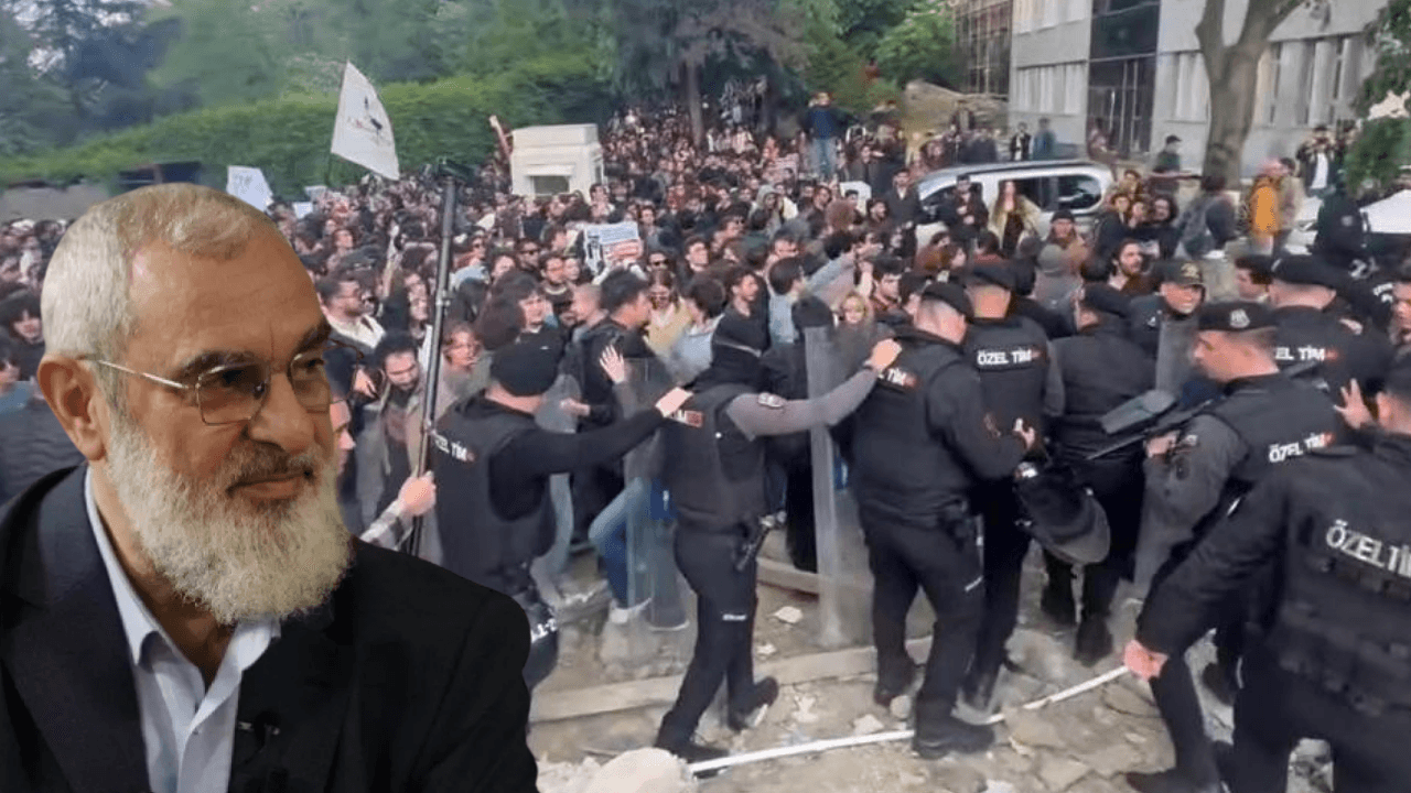 Liberazione di 5 studenti di Boğaziçi che non hanno lasciato parlare Nurettin Yıldız!