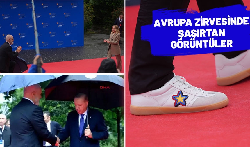 Albanischer Premierminister hat dem Gipfel seinen Stempel aufgedrückt! Erdogans Schuhe, Melonis kniende Überraschung