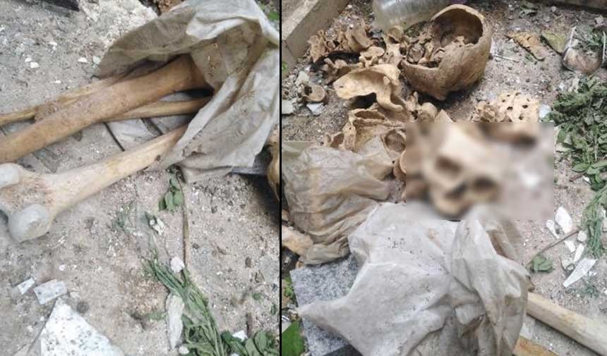 Ein gruseliger Vorfall! 3 Schädel und Knochen in verlassenem Gebäude gefunden